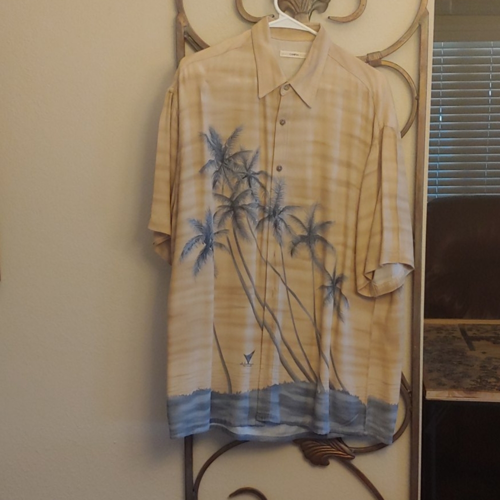 CAMPIA MODA, Tan shirt SZ LG